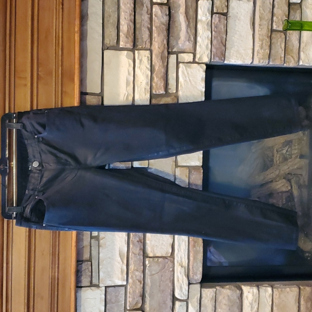 Style & Co coated Jean black sz 6